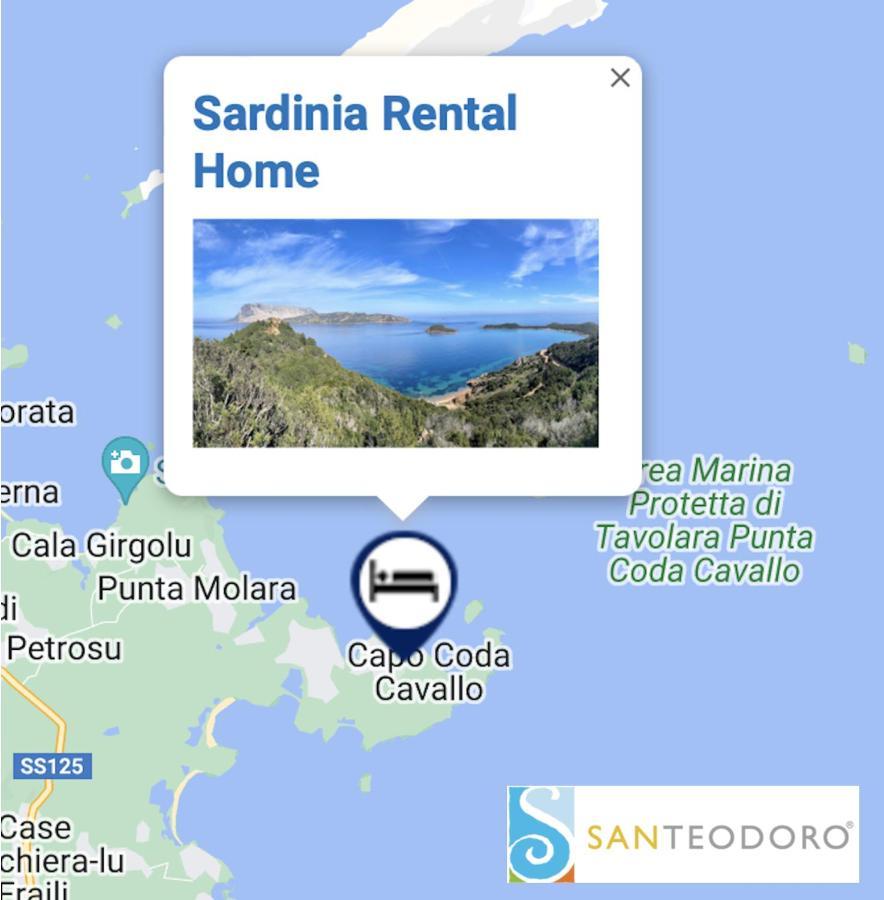 San Teodoro Punta Est Delizioso Monolocale Vista Mare公寓 外观 照片